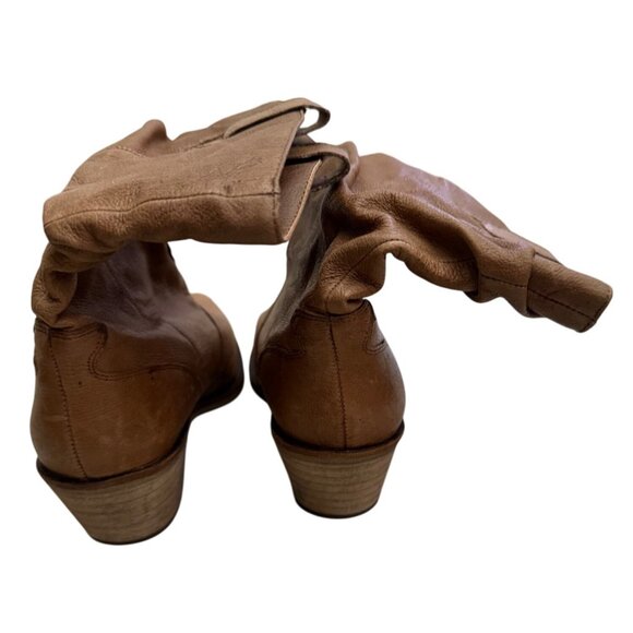 Steve Madden Womens P. Wesst Brown Leather Western Ankle Boots Size 6.5 - Picture 3 of 14